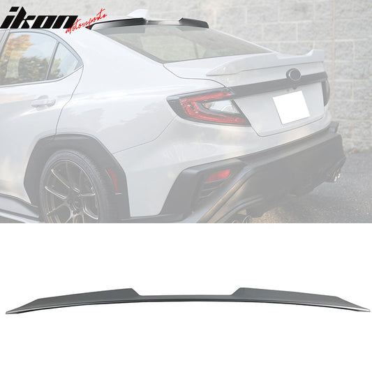 2022-2025 Subaru WRX V Style ABS Rear Roof Spoiler Painted #G1U Silver