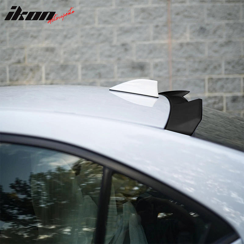 2022-2025 Subaru WRX 5th V Style Window Roof Spoiler Matte Black ABS