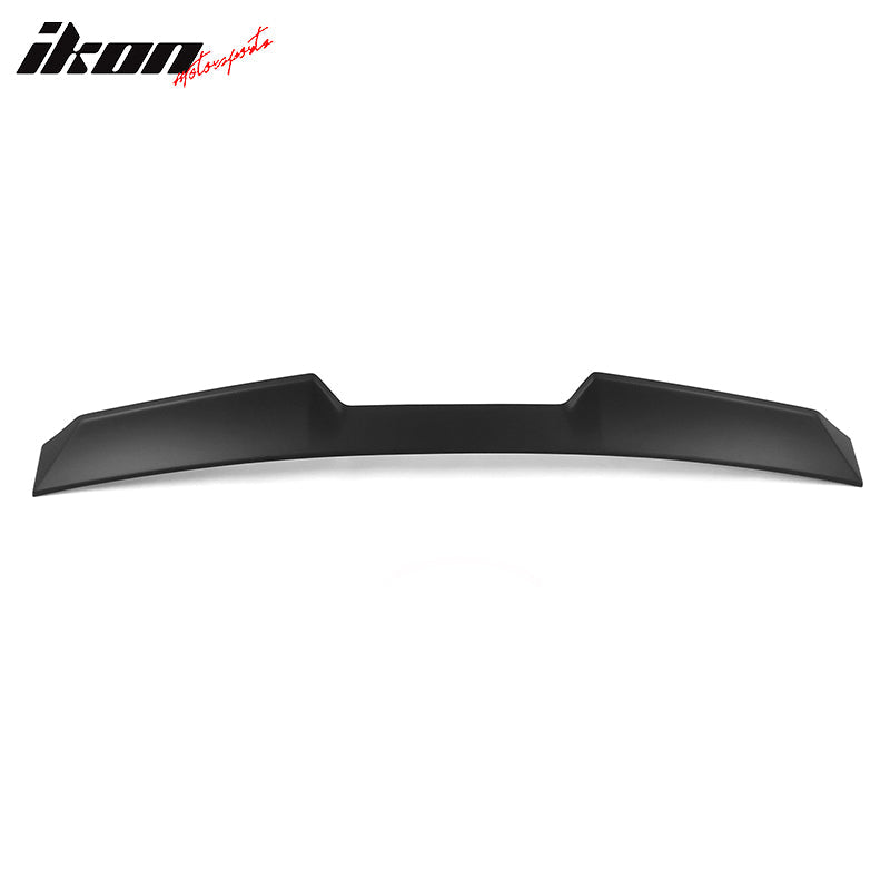 2022-2025 Subaru WRX 5th V Style Window Roof Spoiler Matte Black ABS