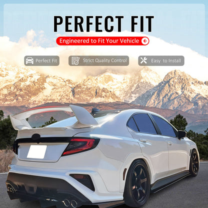 2022-2025 Subaru WRX VB Sedan STI Style Unpainted 5PCS Trunk Spoiler