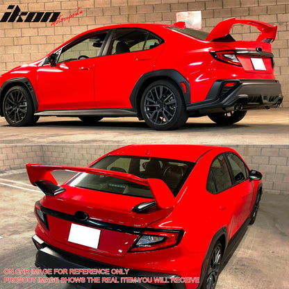 2022-2025 Subaru WRX VB STI Style Painted #DCK Red 5PCS Trunk Spoiler