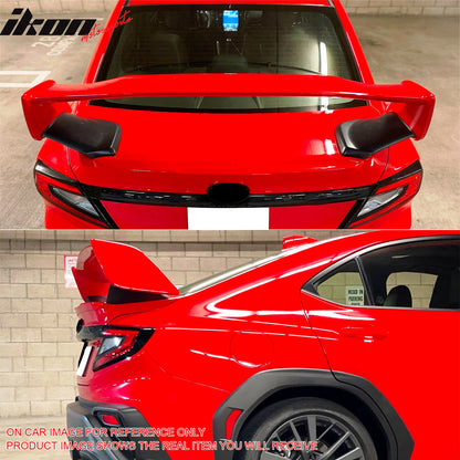 2022-2025 Subaru WRX VB STI Style Painted #DCK Red 5PCS Trunk Spoiler