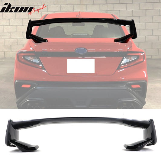 2022-2025 Subaru WRX VB STI Gloss Black & #P8Y Gray 5PCS Trunk Spoiler