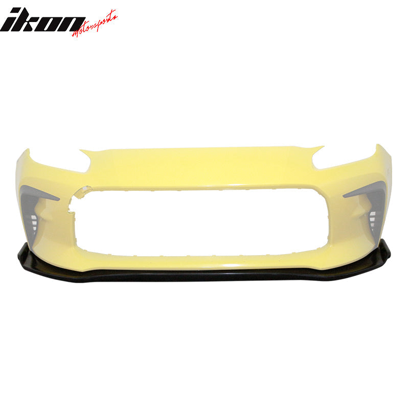 2022-2026 Toyota GR86 Coupe 2DR GR Style Unpainted Front Bumper Lip PU