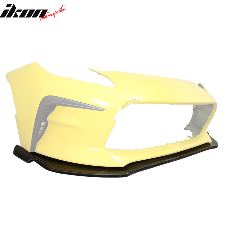 2022-2026 Toyota GR86 Coupe 2DR GR Style Unpainted Front Bumper Lip PU