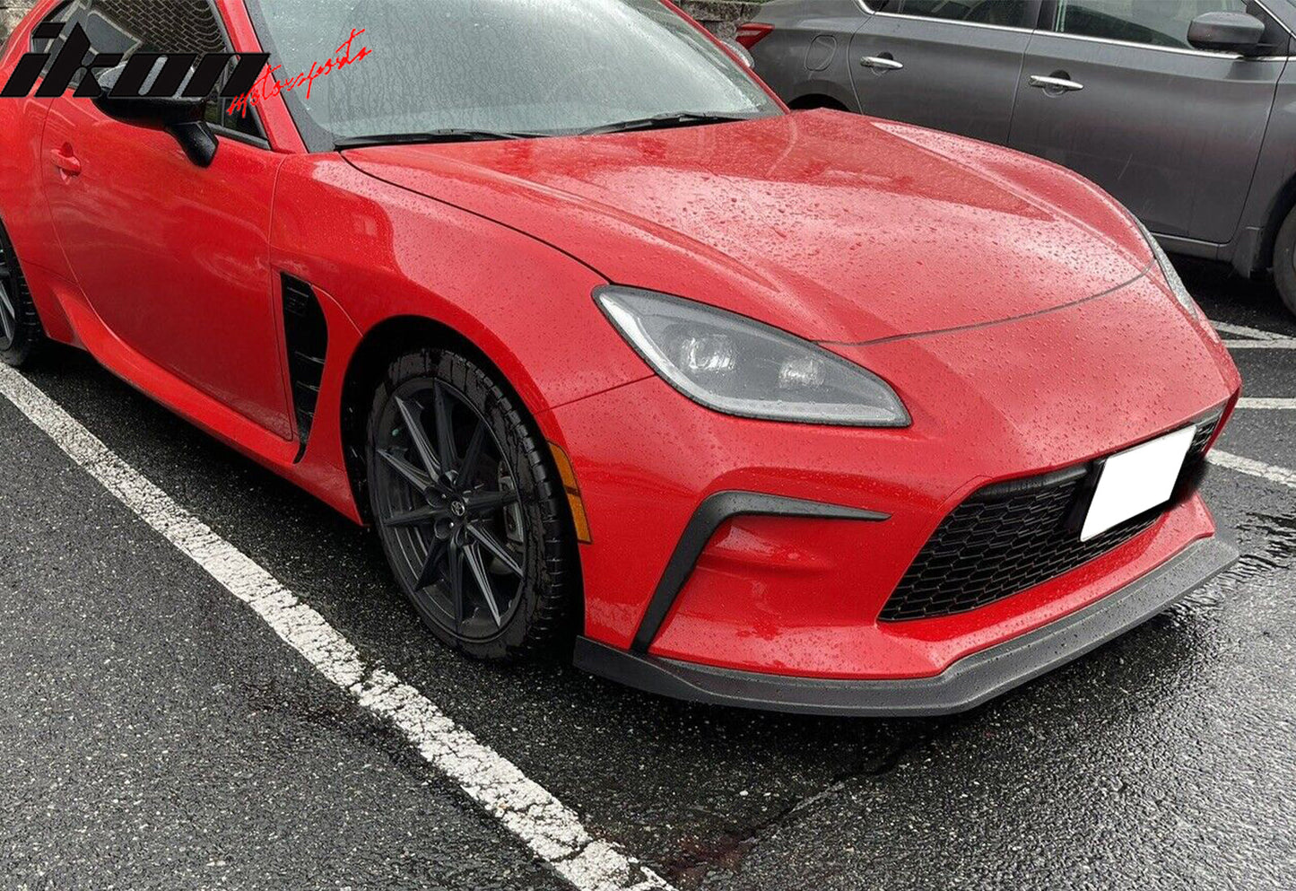 2022-2026 Toyota GR86 Coupe CS Style Unpainted Front Bumper Lip PU
