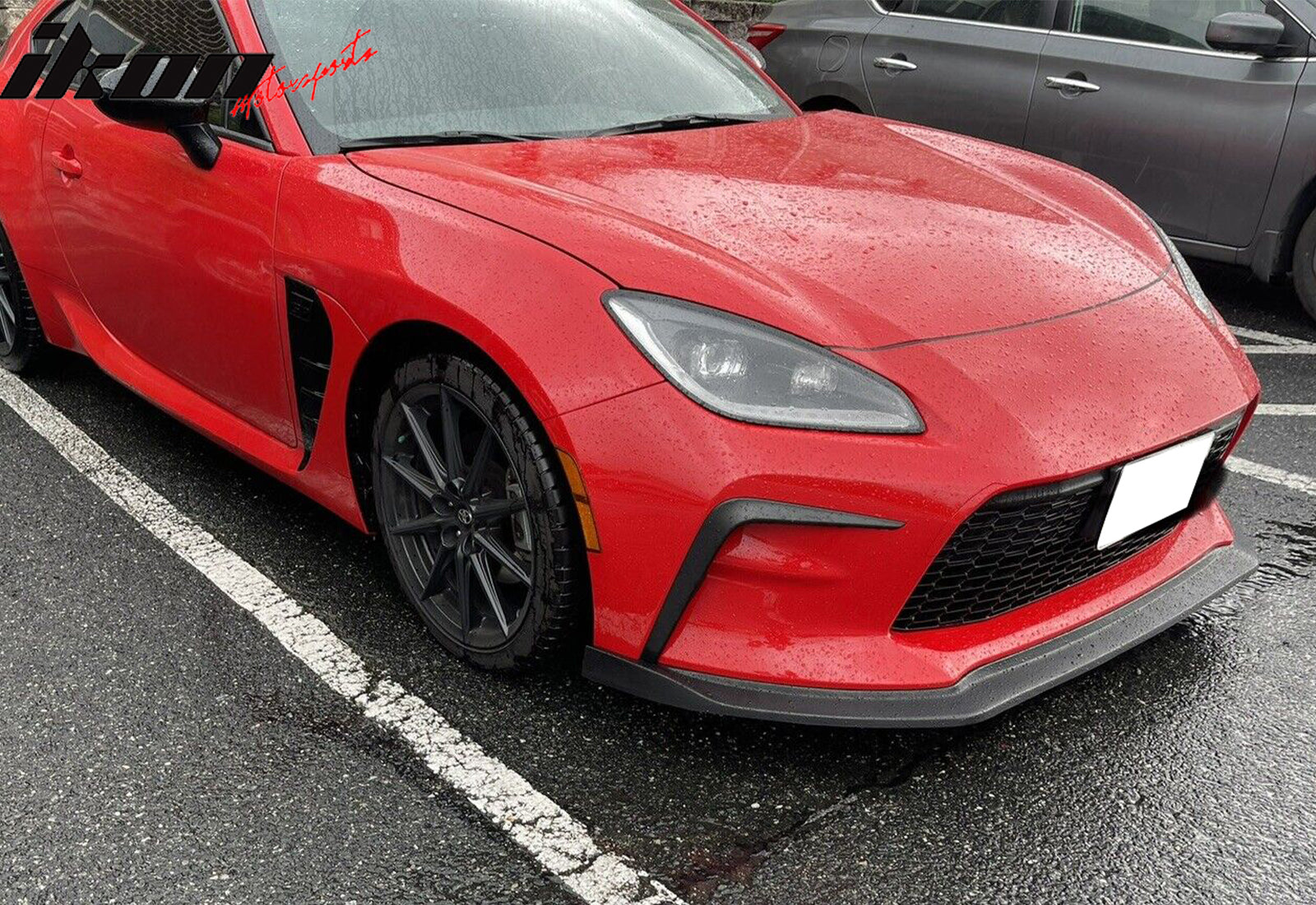 2022-2026 Toyota GR86 Coupe CS Style Unpainted Front Bumper Lip PU