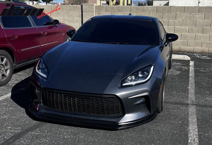 2022-2026 Toyota GR86 Coupe CS Style Unpainted Front Bumper Lip PU