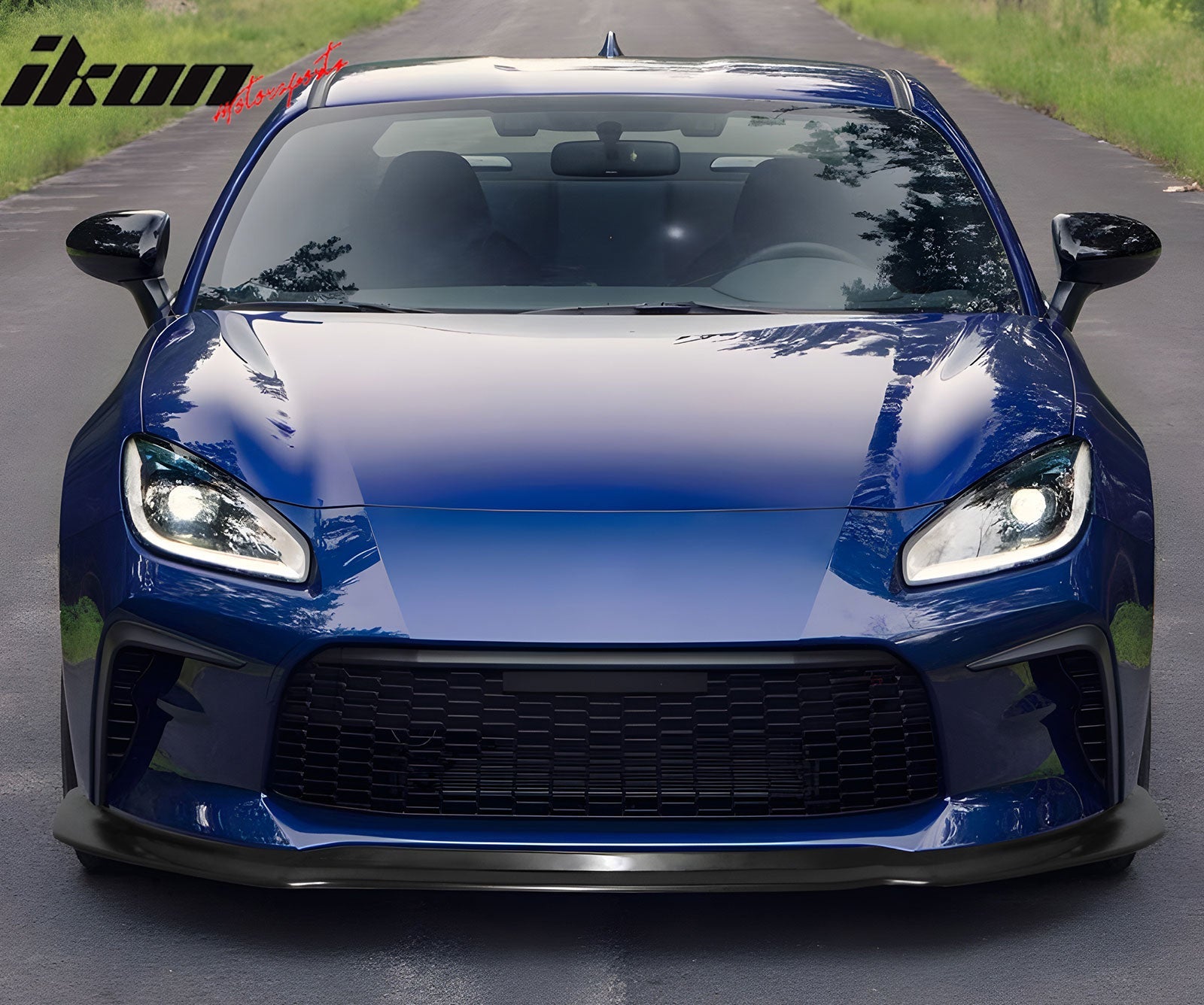 2022-2026 Toyota GR86 Coupe 2DR IK6 Style Unpainted Front Bumper Lip PU