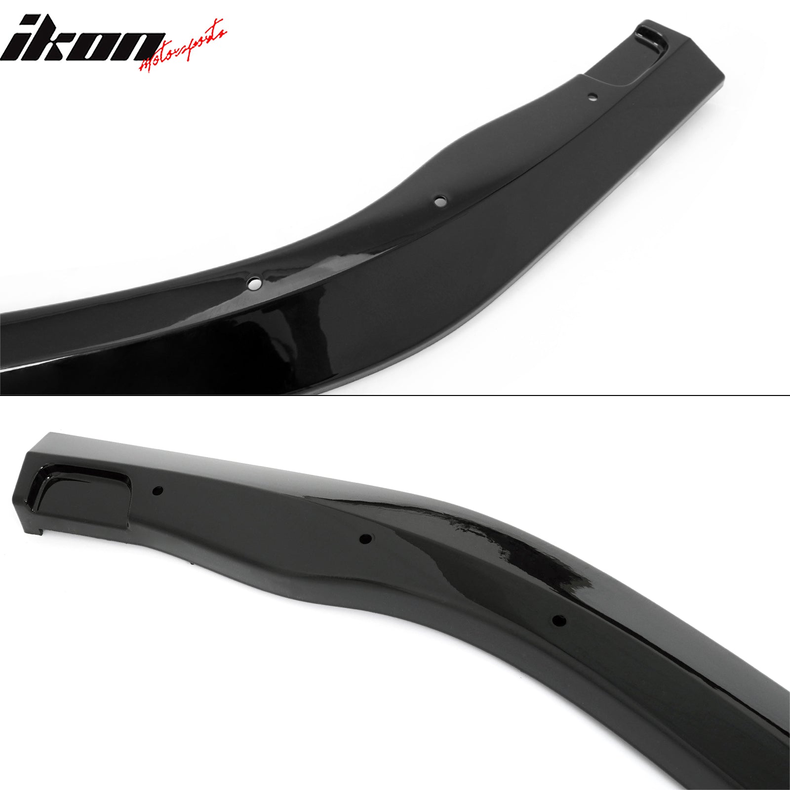 2023-2024 Toyota GR Corolla AS Style Front Lip Gloss Black PP 3PCS