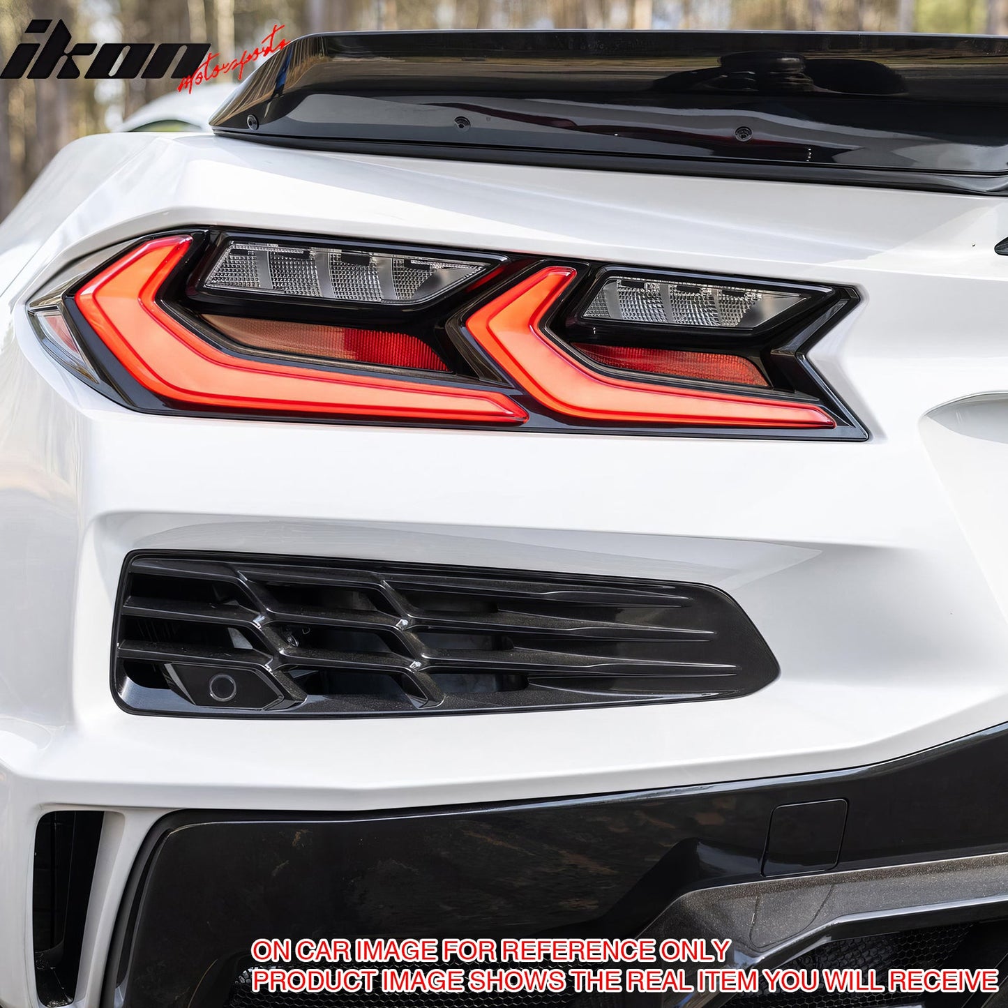 2023-2025 Chevy Corvette C8 Z06 ZR1 Unpainted OE Style Rear Grille ABS