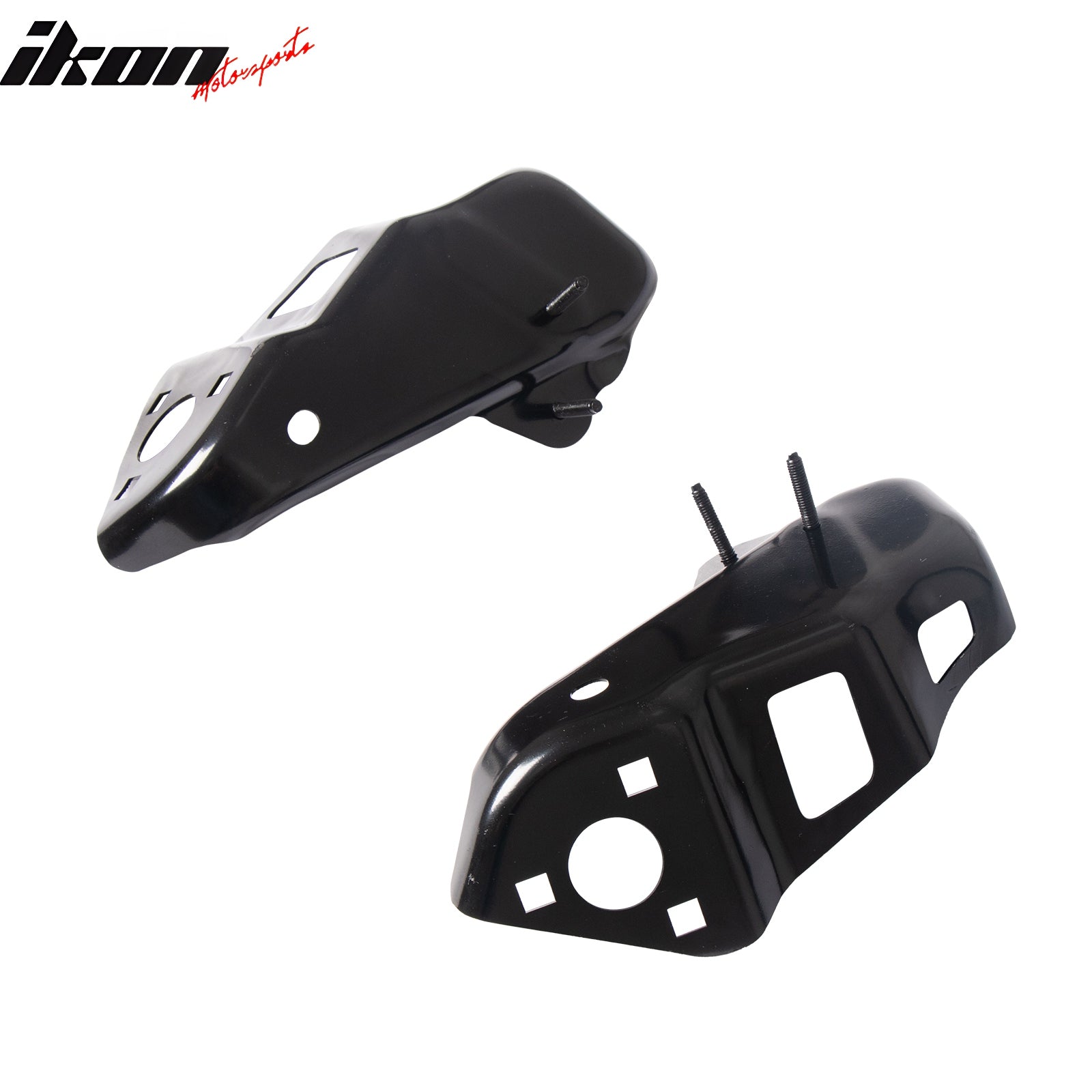2023-2025 Chevy Corvette C8 OE Style Black Rear Trunk Spoiler Brackets