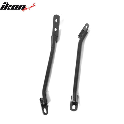 2023-2025 Chevy Corvette C8 OE Style Black Rear Trunk Spoiler Brackets