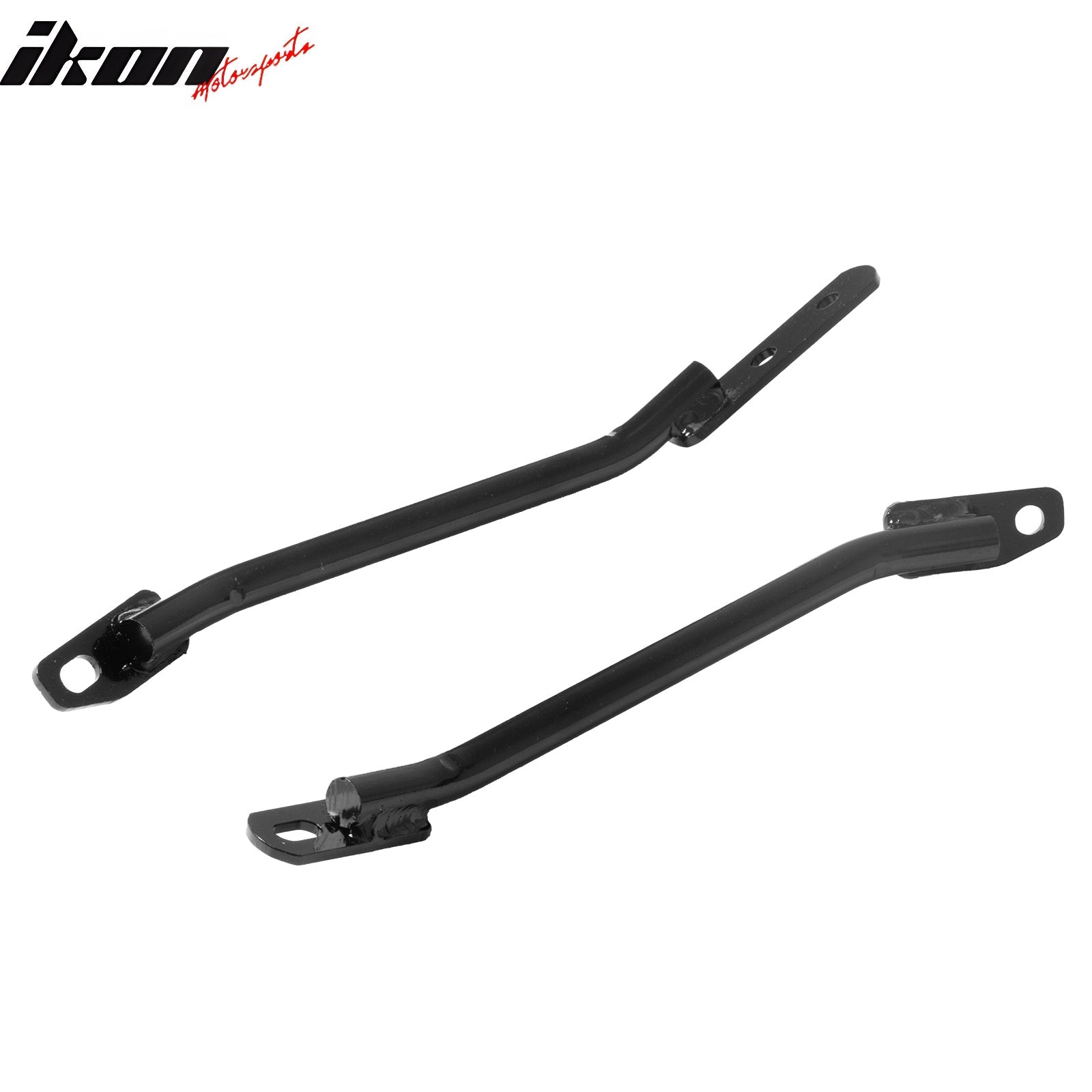 2023-2025 Chevy Corvette C8 OE Style Black Rear Trunk Spoiler Brackets