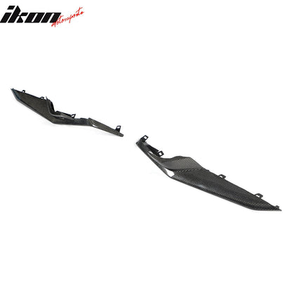 23-25 Corvette C8 Z06/E-Ray/ZR1 Grille Trim Carbon Fiber 2PC Overlay