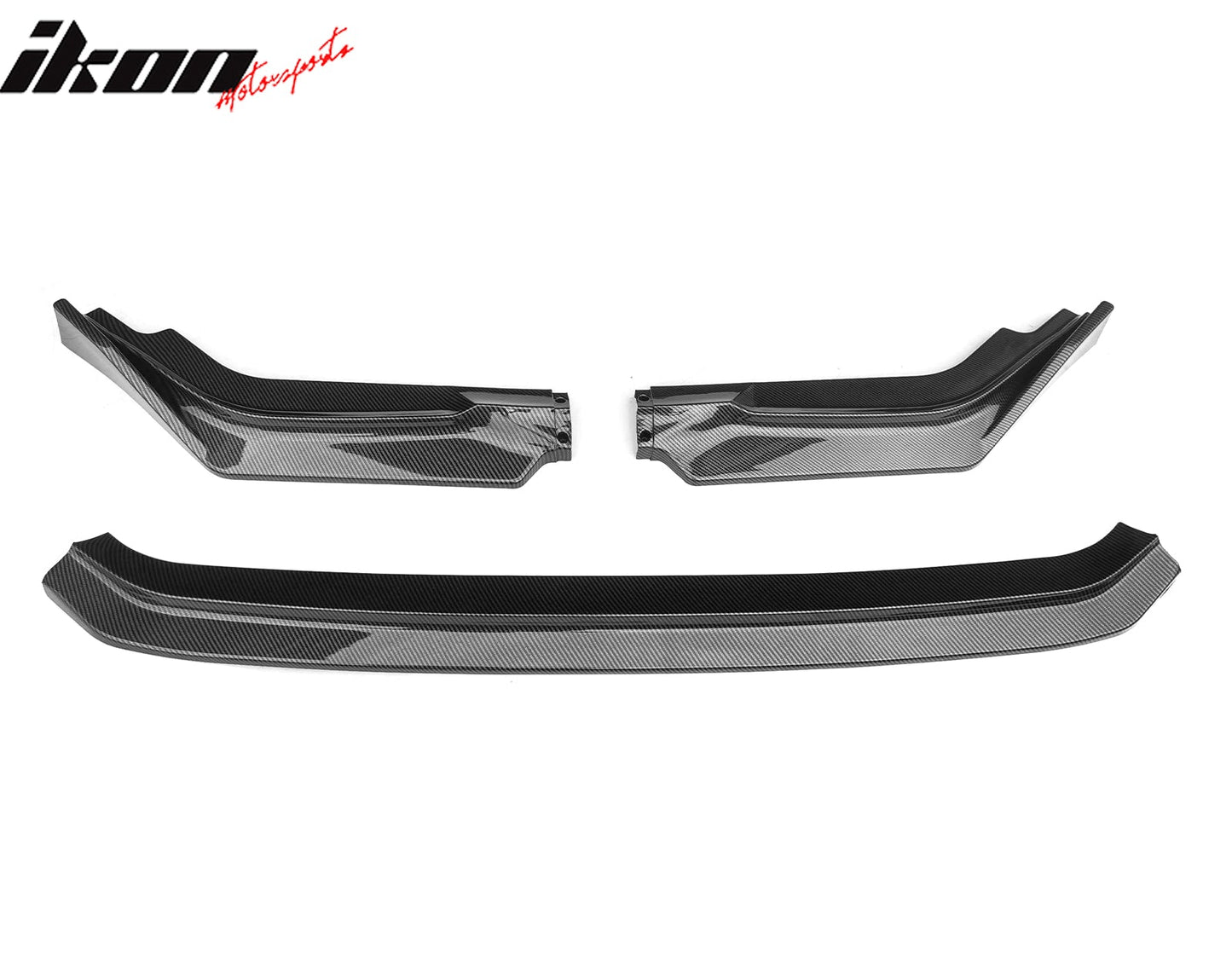 2023-2025 Honda Civic Type R Carbon Fiber Print Front Bumper Lip ABS