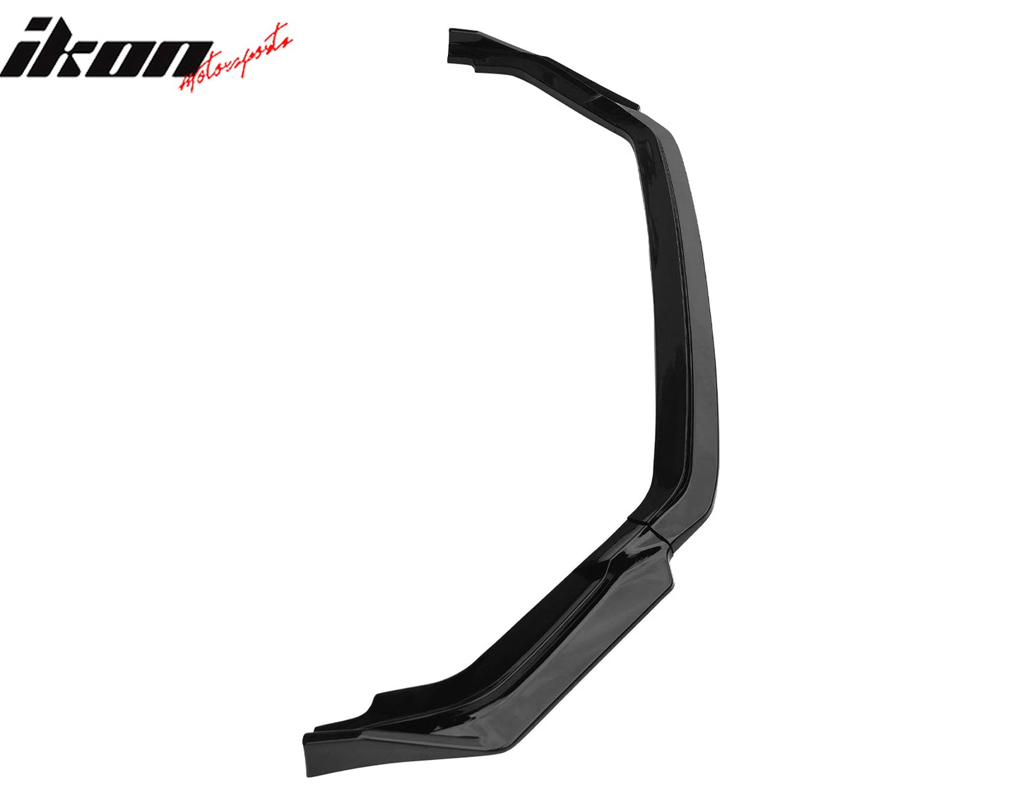 2023-2025 Honda Civic FL5 Type R Gloss Black Front Bumper Lip ABS 3PCS