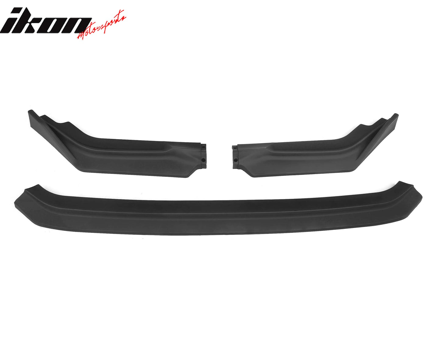2023-2025 Honda Civic FL5 Type R Matte Black Front Bumper Lip ABS 3PCS