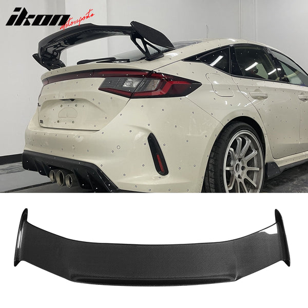 2023-2025 FL5 Honda Civic Type R Carbon Fiber Highkick Rear Spoiler Wing
