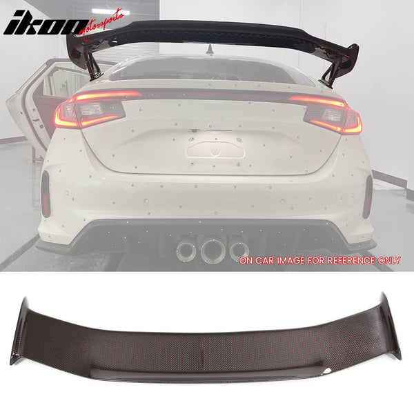 2023-2025 Civic FL5 Type R OE Style Red Carbon Fiber Trunk Spoiler