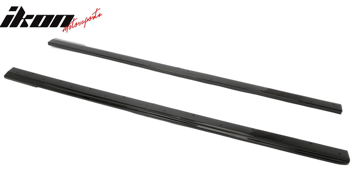 2023-2026 Toyota GR Corolla AS Style Gloss Black Side Skirts PP Pair