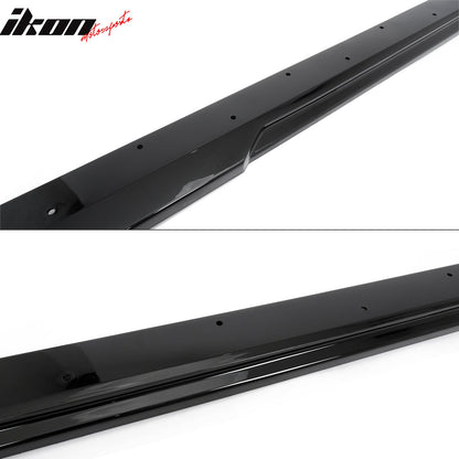 2023-2026 Toyota GR Corolla AS Style Gloss Black Side Skirts PP Pair