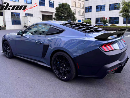2024-2026 Ford Mustang Dark Horse Matte Trunk Spoiler W/ Gurney Flap