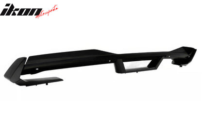 2024-2026 Ford Mustang Dark Horse Matte Trunk Spoiler W/ Gurney Flap