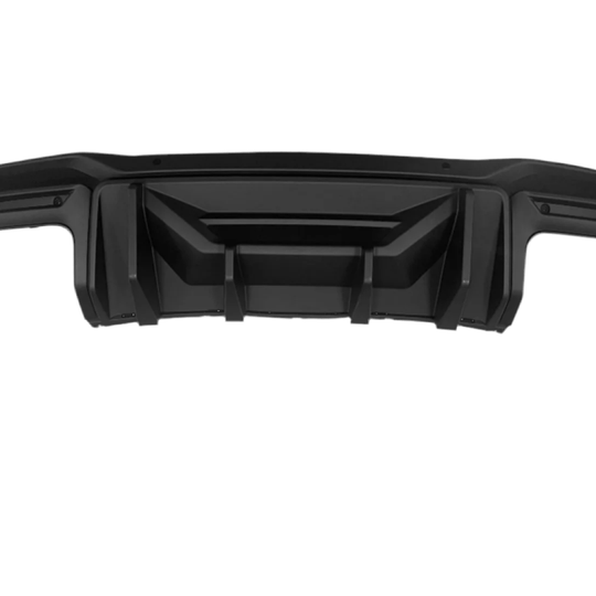 2024-2025 S650 Ford Mustang Rock Style Matte Black Rear Diffuser Lip PP