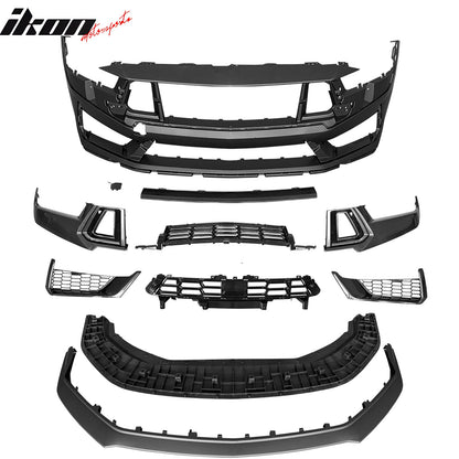 2024-2026 Ford Mustang Dark Horse Style Front Bumper Conversion Kit PP