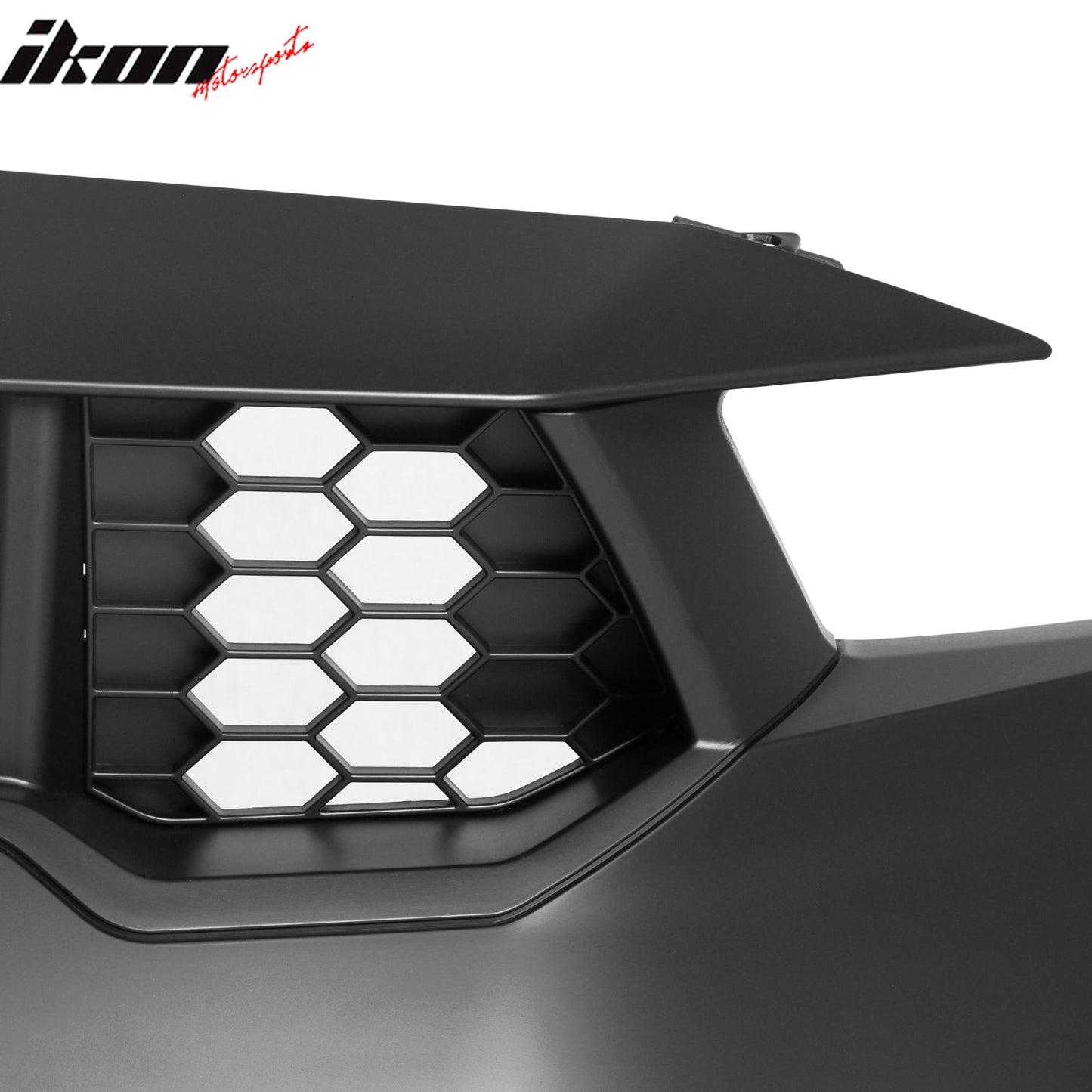 2024-2026 Ford Mustang GTD Style Front Bumper Cover w/ Matte Black Lip
