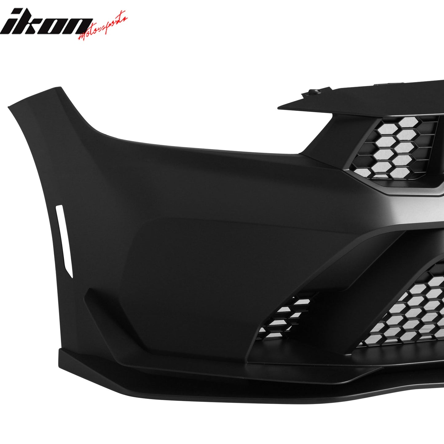 2024-2026 Ford Mustang GTD Style Front Bumper Cover w/ Matte Black Lip