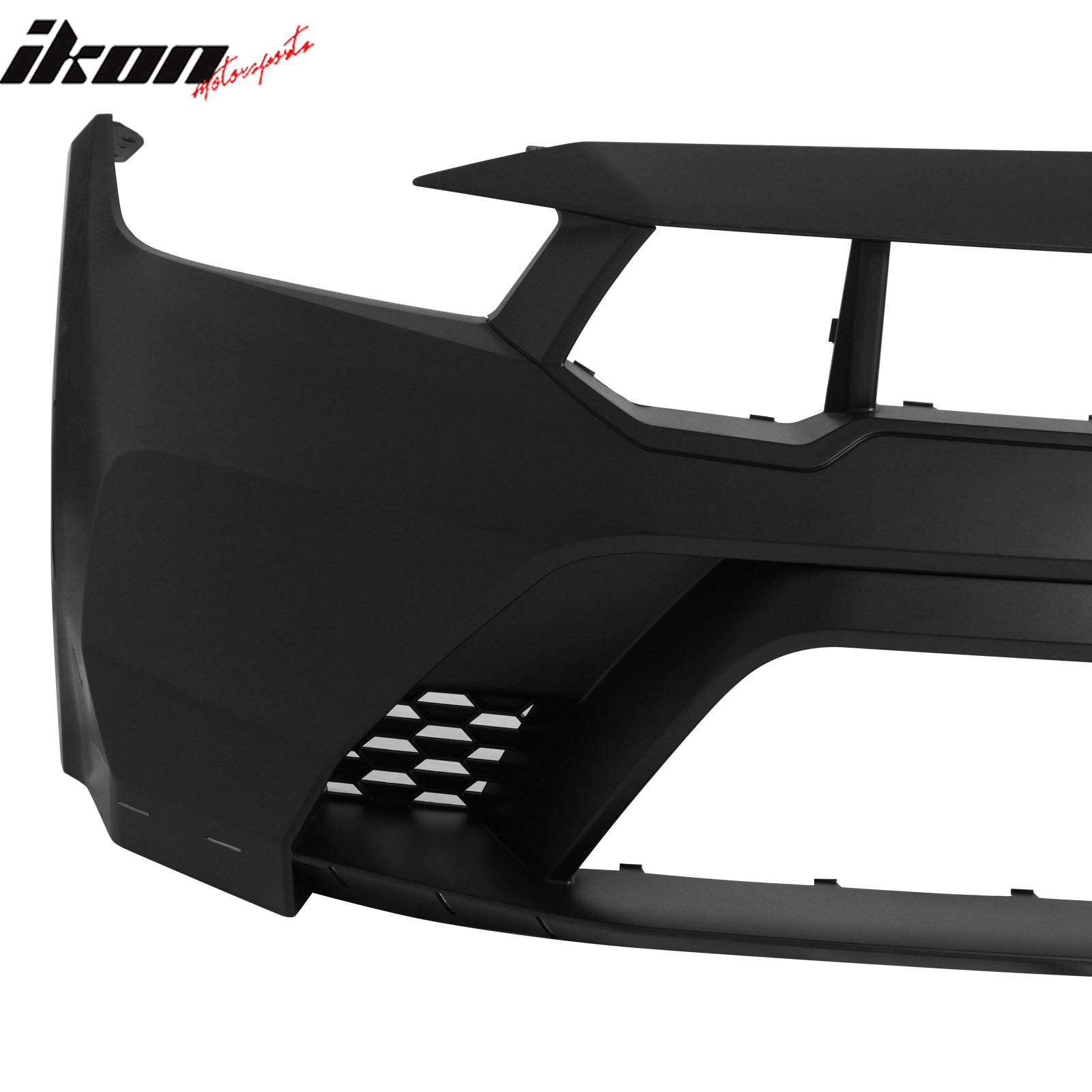 2024-2026 Ford Mustang GTD Style Front Bumper Cover w/ Gloss Black Lip