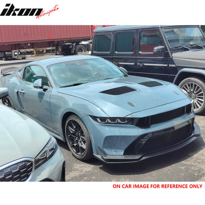 24-26 Mustang GTD Style Front Bumper Cover + Hood + Fender (Matte Lip)