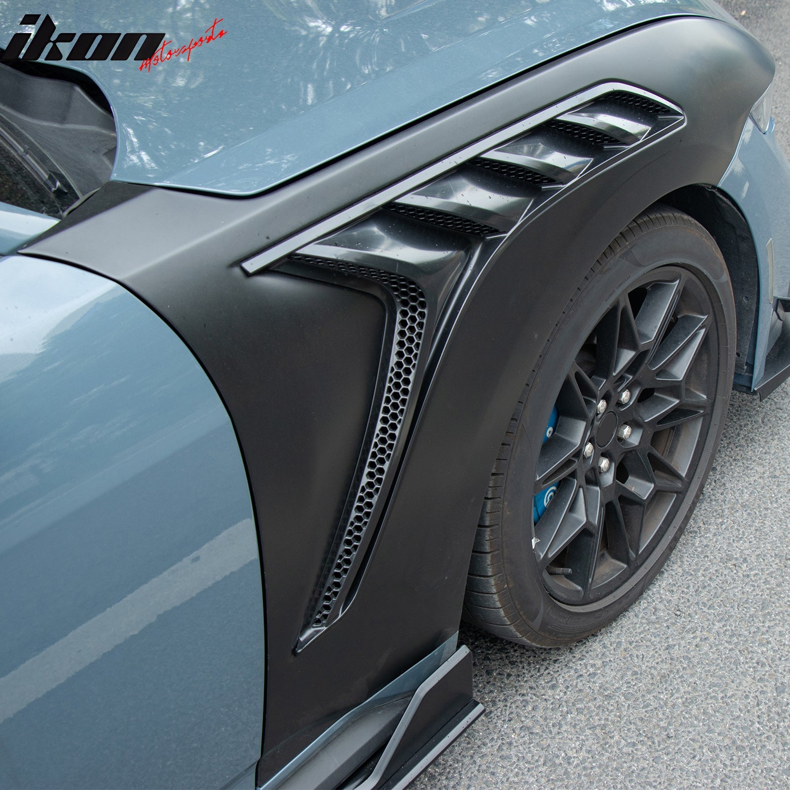 24-26 Mustang GTD Style Front Bumper Cover + Hood + Fender (Gloss Lip)