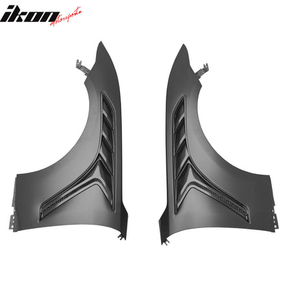 24-26 Mustang GTD Style Front Bumper Cover + Hood + Fender (Gloss Lip)
