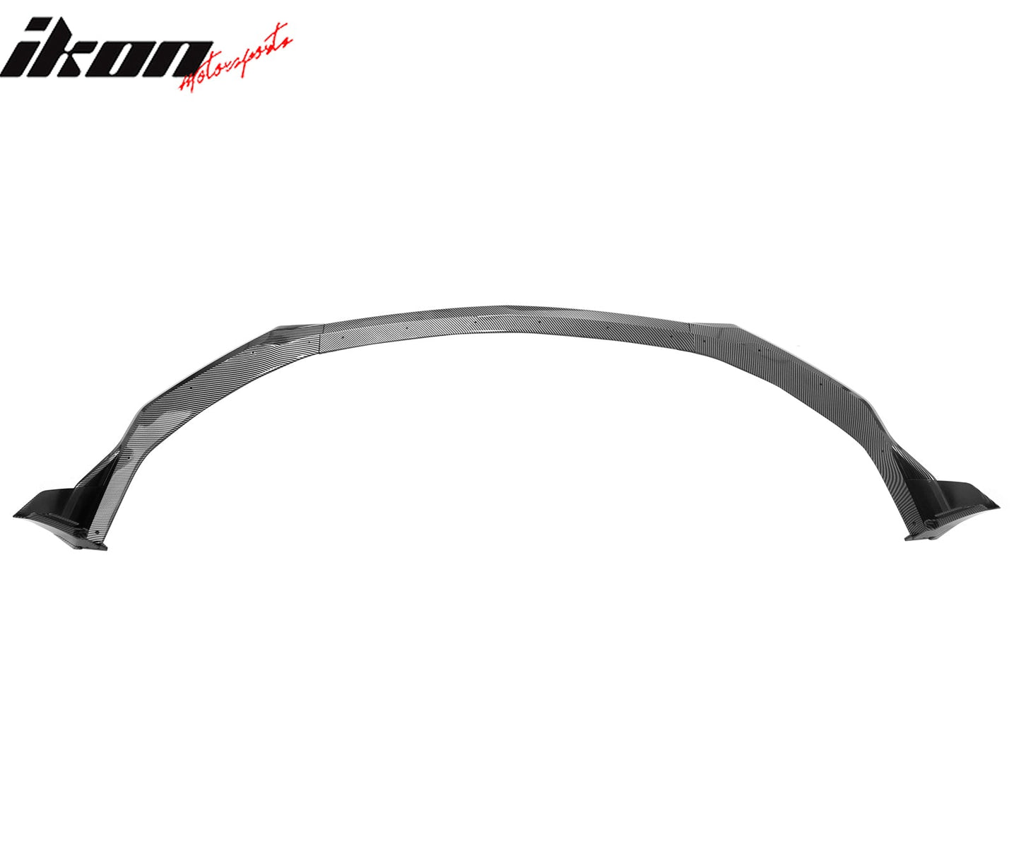 2024-2026 Ford Mustang Front Bumper Lip 5PC Carbon Fiber Print Spoiler
