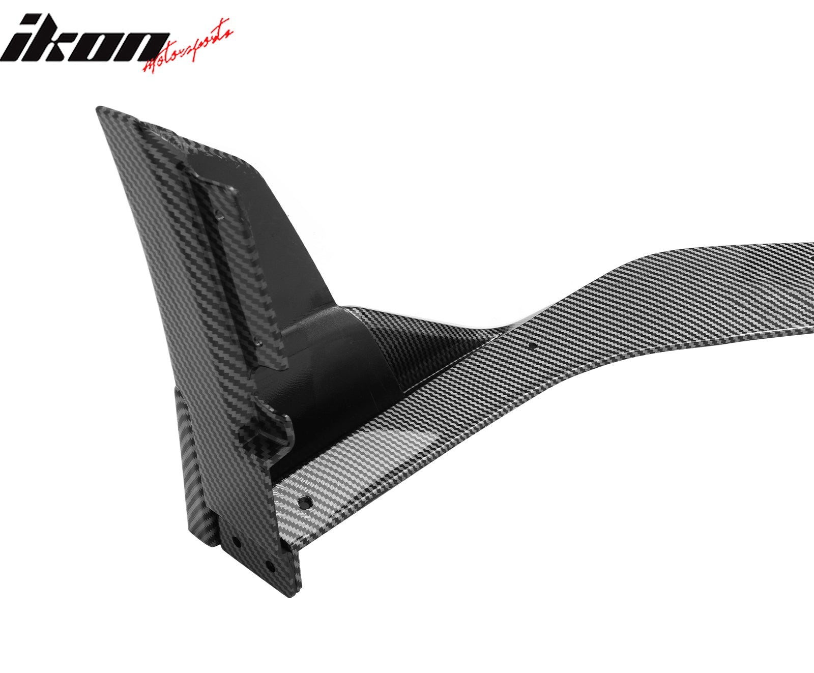 2024-2026 Ford Mustang Front Bumper Lip 5PC Carbon Fiber Print Spoiler
