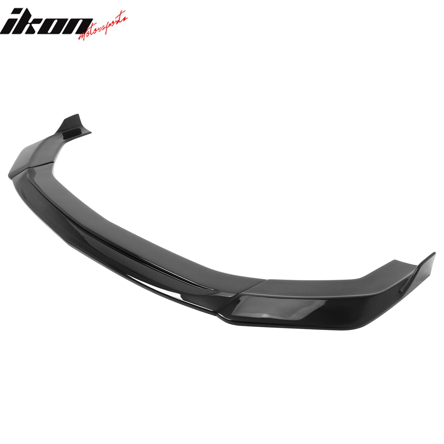 2024-2026 Ford Mustang Ecoboost GT V2 Style Front Lip Gloss Black 3PCS