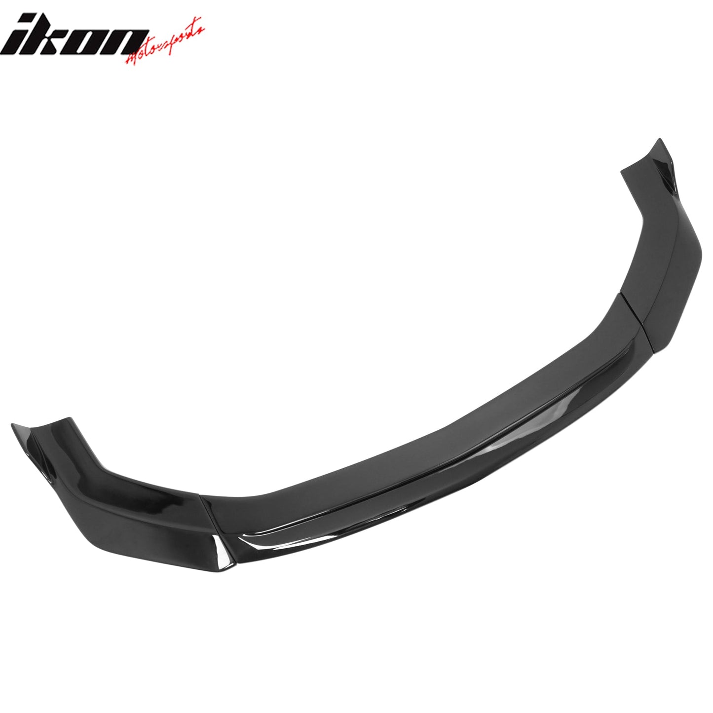 2024-2026 Ford Mustang Ecoboost GT V2 Style Front Lip Gloss Black 3PCS