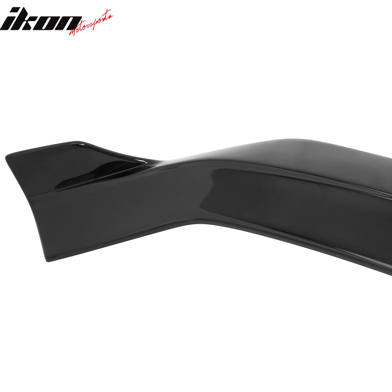2024-2026 Ford Mustang Ecoboost GT V2 Style Front Lip Gloss Black 3PCS