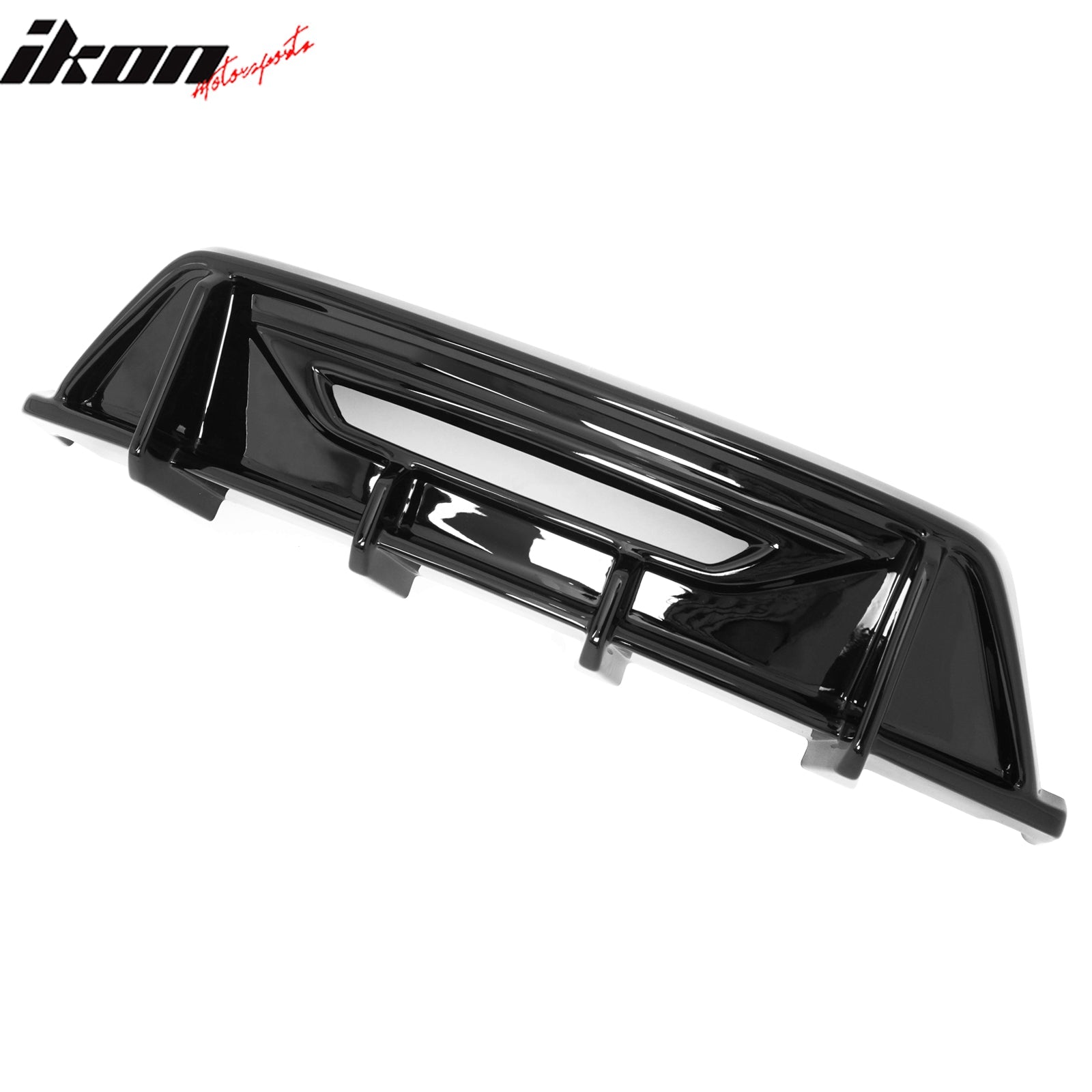 2024-2026 Ford Mustang Ecoboost GT IKON Rear Diffuser Gloss Black ABS