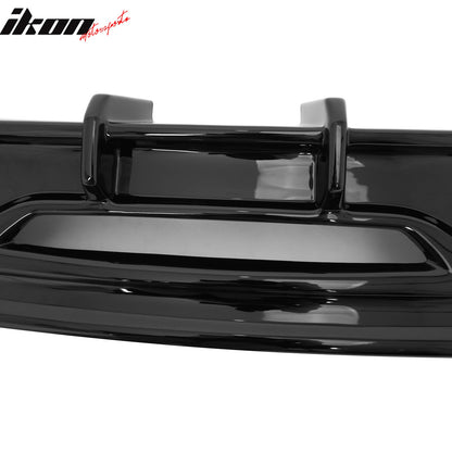 2024-2026 Ford Mustang Ecoboost GT IKON Rear Diffuser Gloss Black ABS