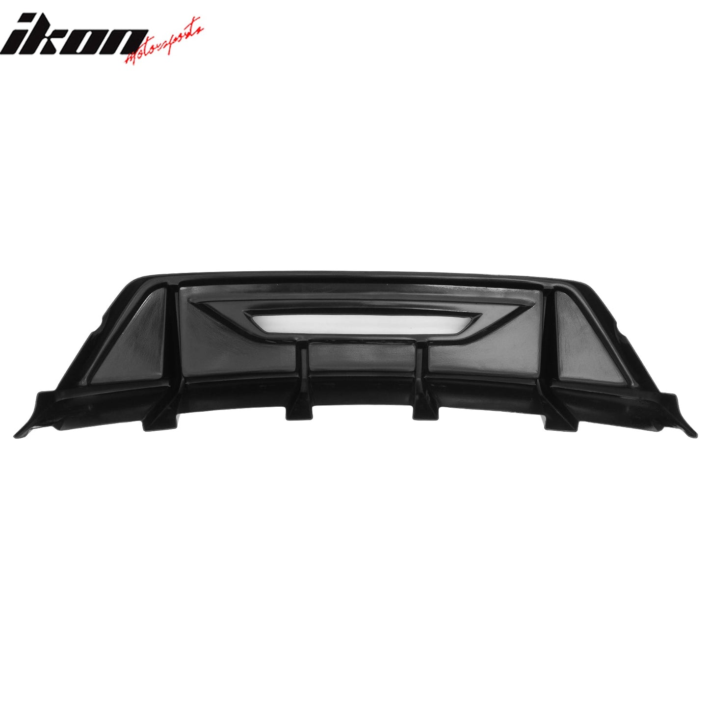 2024-2026 Ford Mustang Ecoboost GT IKON Rear Diffuser Gloss Black ABS