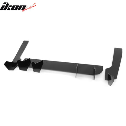 2024-2026 Ford Mustang EcoBoost GT Gloss Black Rear BumperDiffuser PP