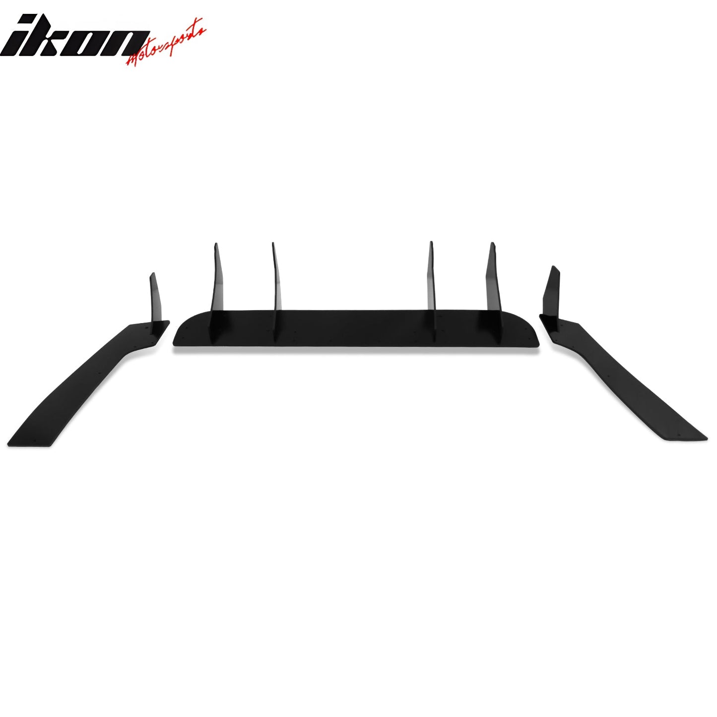 2024-2026 Ford Mustang EcoBoost GT Gloss Black Rear BumperDiffuser PP