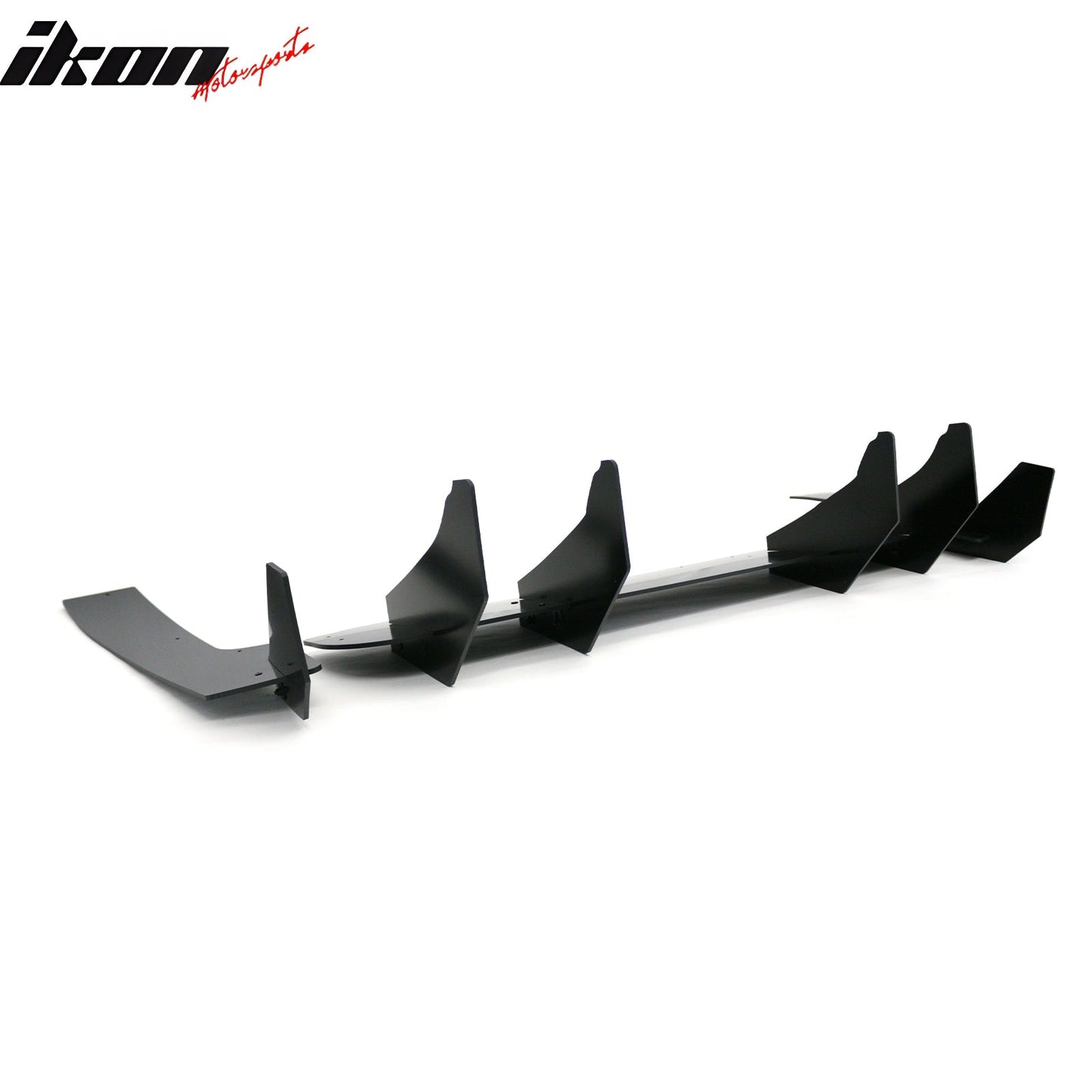 2024-2026 Ford Mustang EcoBoost GT Gloss Black Rear BumperDiffuser PP