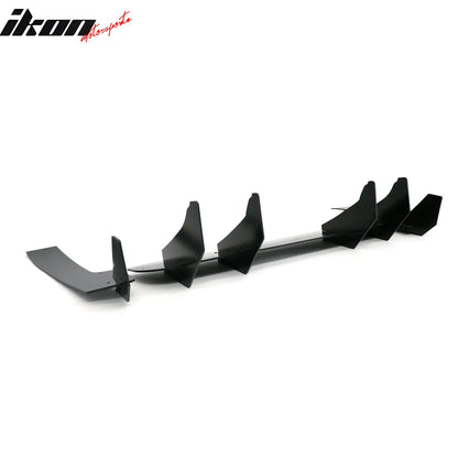 2024-2026 Ford Mustang EcoBoost GT Gloss Black Rear BumperDiffuser PP