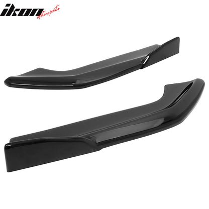 2024-2026 Ford Mustang Eco& GT Rear Diffuser + Aprons Gloss Black ABS