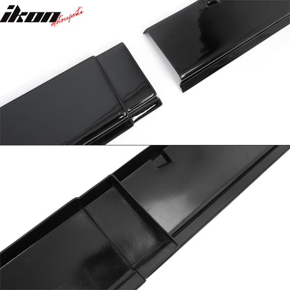 2024-2026 Ford Mustang R Style Gloss Black Side Skirts Panel ABS Pair